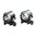 WEAVER 1" HIGH GLOSS RINGS