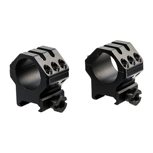 SIX-HOLE SKELETON RINGS - WEAVER 1" TACTICAL RINGS, HIGH