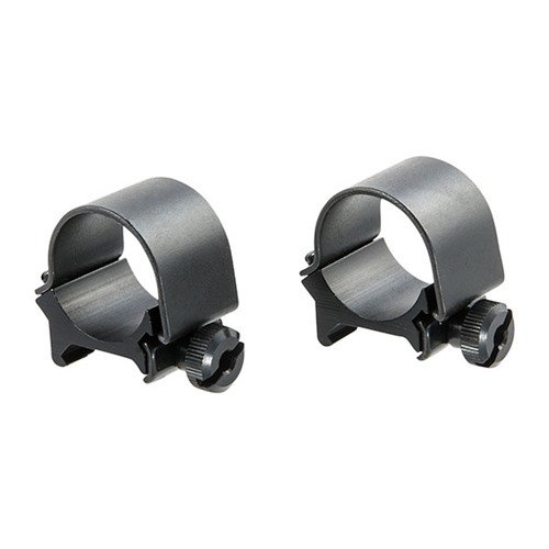 TOP MOUNT RINGS - WEAVER 1" LOW, MATTE BLUE