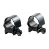 TOP MOUNT RINGS - 1" HIGH, SATIN BLUE
