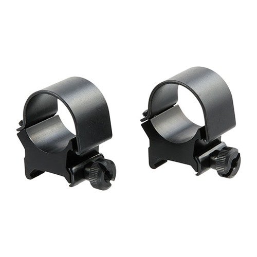 TOP MOUNT RINGS - WEAVER 1" HIGH, MATTE BLUE