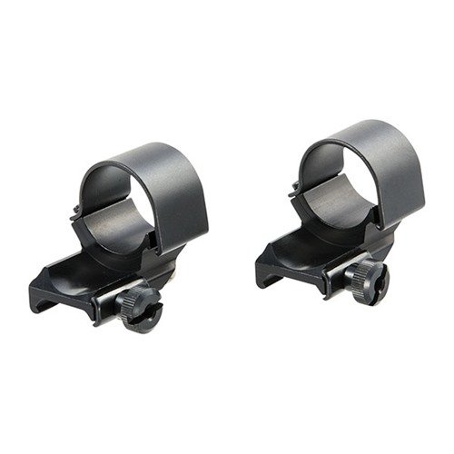 TOP MOUNT EXTENSION RINGS - WEAVER 1" HIGH-DUAL, MATTE BLUE