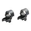 TOP MOUNT EXTENSION RINGS - 1" HIGH-DUAL, MATTE BLUE