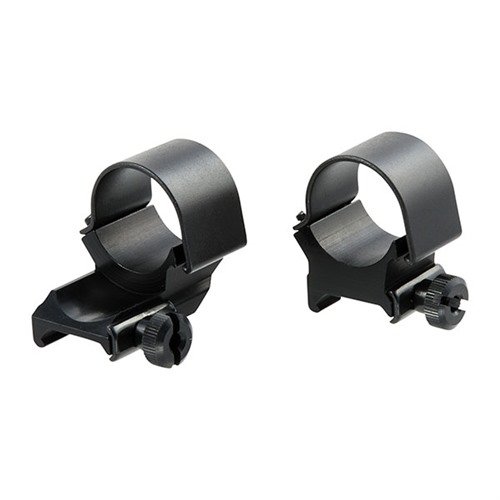 TOP MOUNT EXTENSION RINGS - WEAVER 1" HIGH, MATTE BLUE