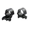 TOP MOUNT EXTENSION RINGS - 1" HIGH, MATTE BLUE