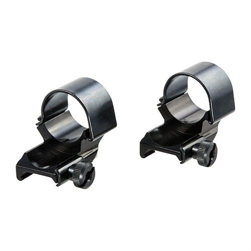 TOP MOUNT EXTENSION RINGS - WEAVER 1" HIGH-DUAL, GLOSS BLUE