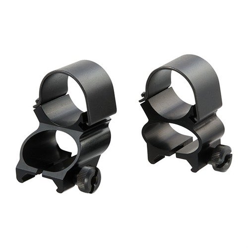 WEAVER EXTENSION SEE-THRU RINGS, MATTE BLUE