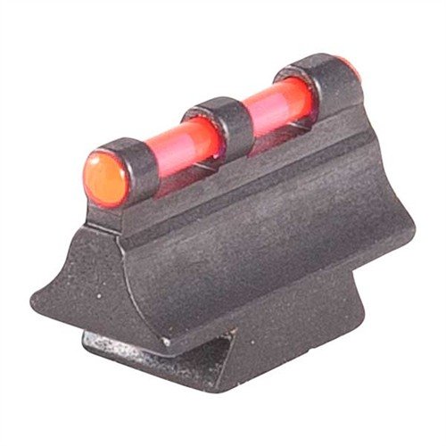 RIFLE FIBER OPTIC 375N FRONT SIGHT - WILLIAMS GUN SIGHT .375" FIBER OPTIC 375N FRONT SIGHT STEEL RED