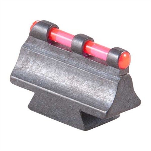 RIFLE FIBER OPTIC 406N FRONT SIGHT - WILLIAMS GUN SIGHT .406" FIBER OPTIC 406N FRONT SIGHT STEEL RED