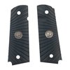1911 G10 GRIPS - FULLSIZE, BLK G10, STARBURST GRIPS