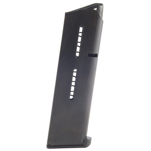 47D SERIES 45 ACP MAGAZINES FOR 1911 FULL SIZE - WILSON COMBAT 47D SERIES MAG .45 ACP 8RD 1911FS BLK FLUOROPOLYMER 1/PACK