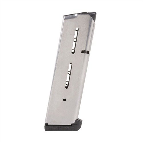 47D SERIES 45 ACP MAGAZINES FOR 1911 FULL SIZE - WILSON COMBAT 47D SERIES MAG .45 ACP 8RD 1911FS STAINLESS STEEL 1/PACK