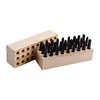 YOUNG BROTHERS STAMP WORKS INC 1/16" LETTER STAMP SET
