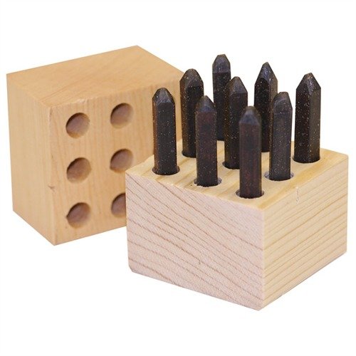 STEEL LETTERS & FIGURE STAMP SET - YOUNG BROTHERS STAMP WORKS INC STEEL FIGURE STAMP SET 3/32"